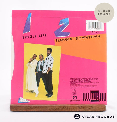 Cameo Single Life 7" Vinyl Record - Reverse Of Sleeve