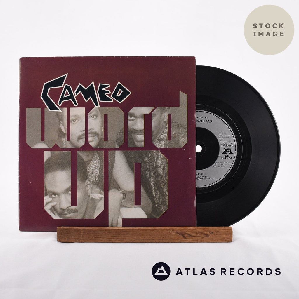 Cameo Word Up Vinyl Record - Sleeve & Record Side-By-Side