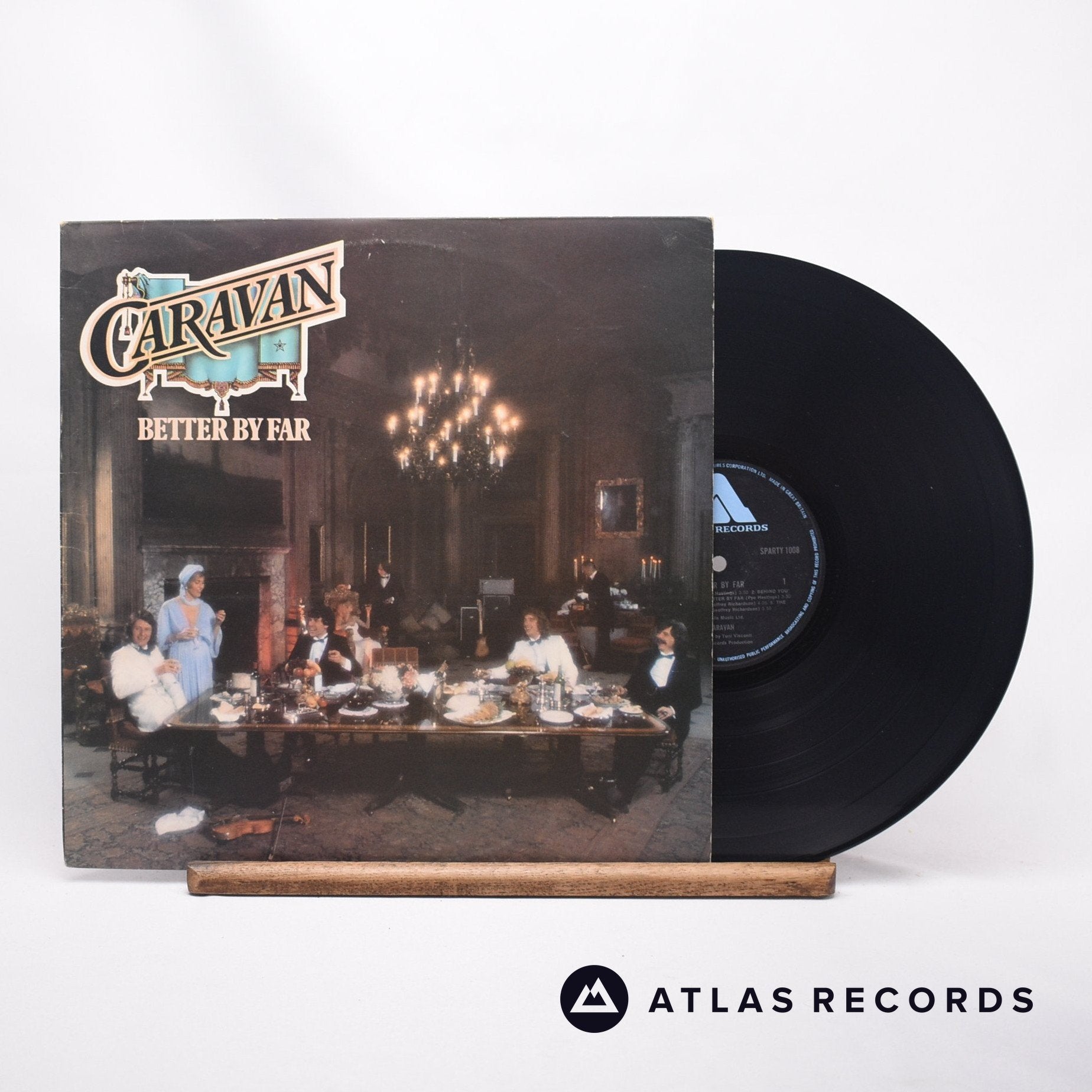 Caravan Better By Far LP Vinyl Record VG VG Atlas Records