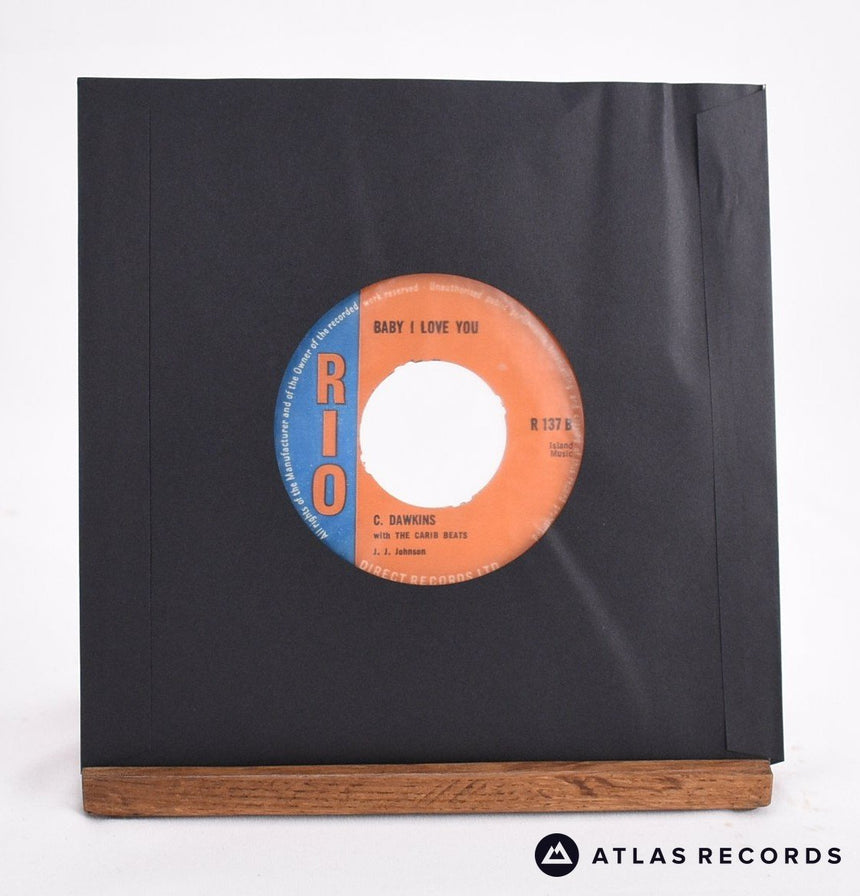 Carl Dawkins - Hard Time / Baby I Love You - 7" Vinyl Record - VG+