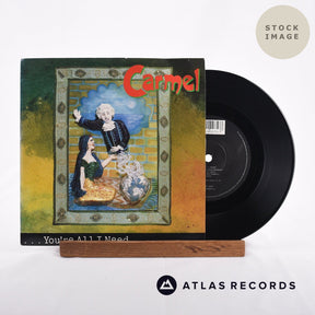 Carmel You're All I Need Vinyl Record - Sleeve & Record Side-By-Side