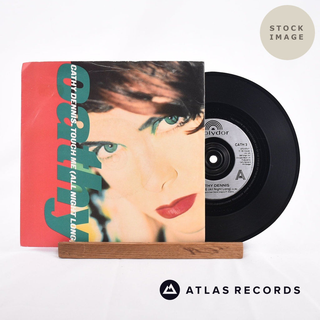 Cathy Dennis Touch Me Vinyl Record - Sleeve & Record Side-By-Side