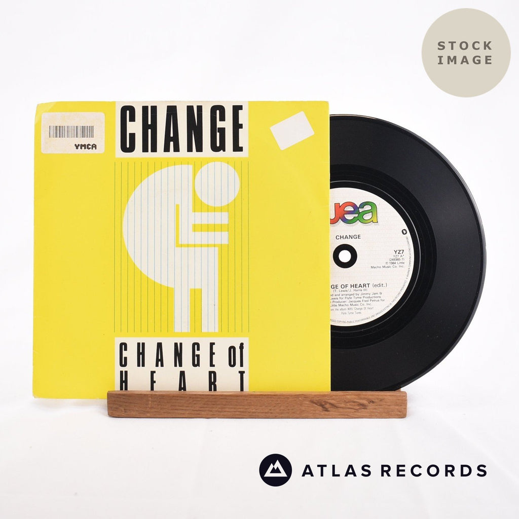 Change Change Of Heart Vinyl Record - Sleeve & Record Side-By-Side