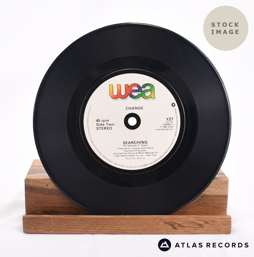 Change Change Of Heart Vinyl Record - Record B Side