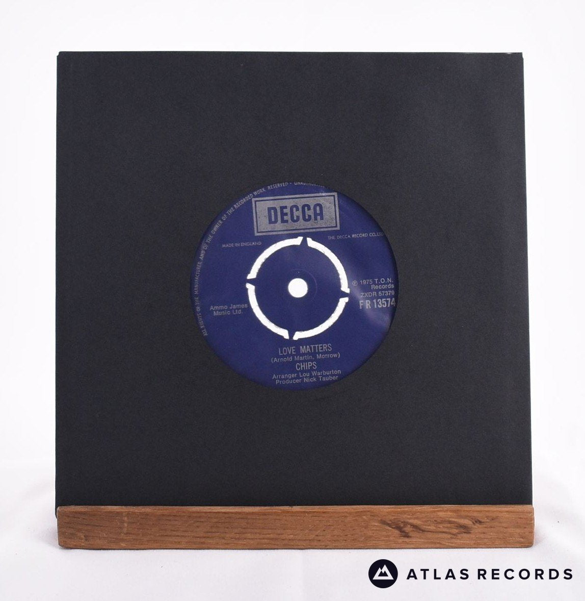 Chips Love Matters / Gentle Teacher 7" Vinyl Record - In Sleeve