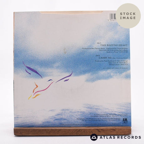 Chris De Burgh This Waiting Heart 7" Vinyl Record - Reverse Of Sleeve