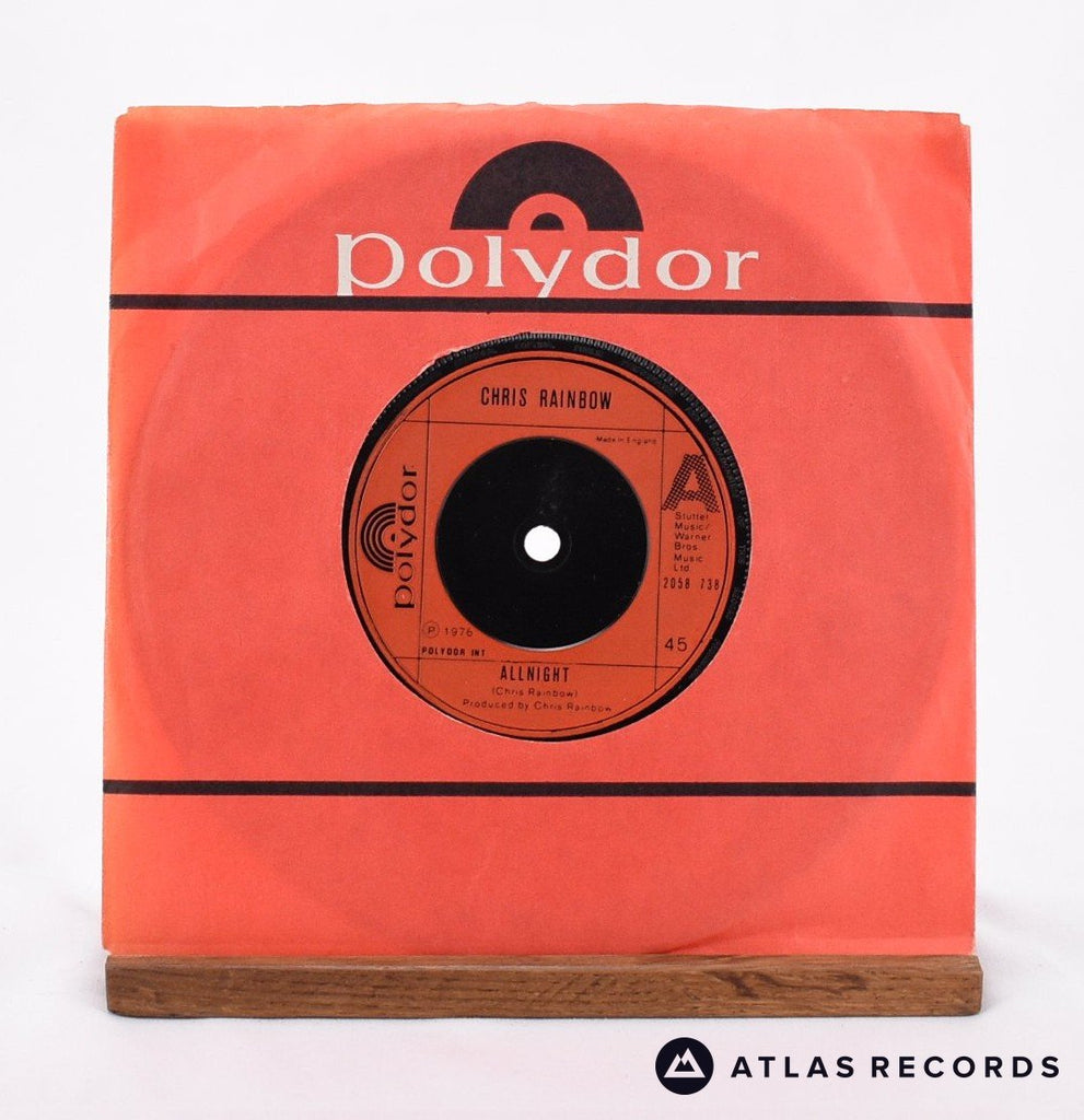 Chris Rainbow Allnight 7" Vinyl Record - In Sleeve