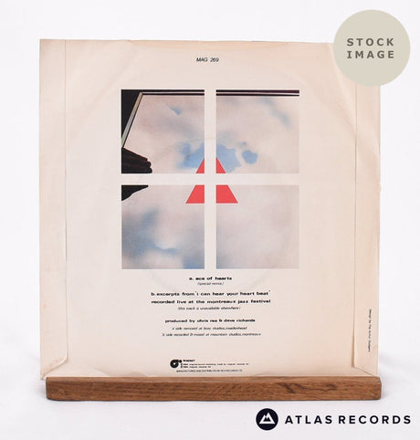 Chris Rea Ace Of Hearts Vinyl Record - Reverse Of Sleeve