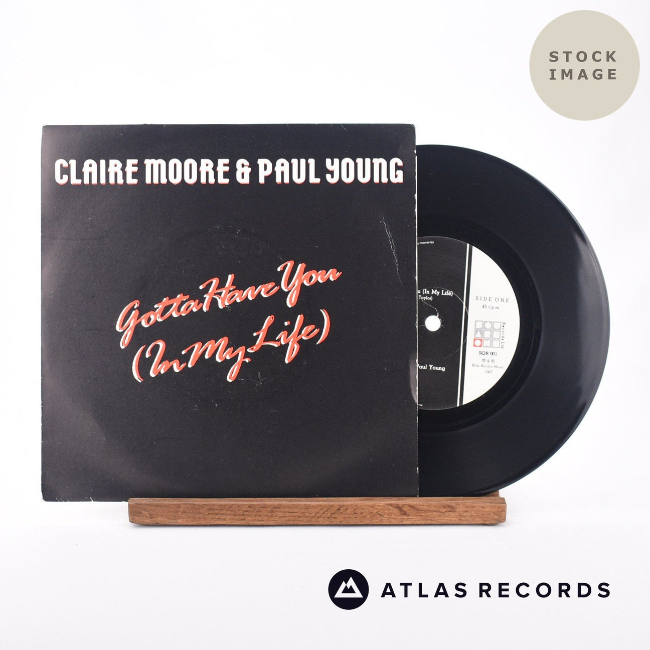 Claire Moore Gotta Have You 7" Vinyl Record - Sleeve & Record Side-By-Side