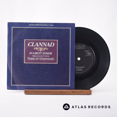 Clannad Scarlet Inside 7" Vinyl Record - Front Cover & Record