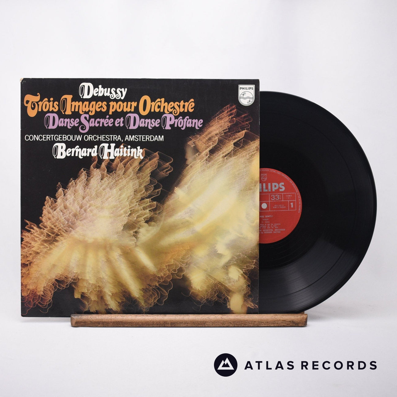 Claude Debussy Trois Images Pour Orchestre/Danse Sacrée Et Danse Profane LP Vinyl Record - Front Cover & Record