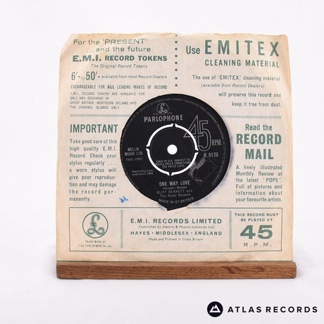 Cliff Bennett & The Rebel Rousers - One Way Love - 7" Vinyl Record - VG/VG