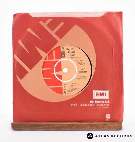 Cliff Richard - Hey Mr. Dream Maker - 7" Vinyl Record - VG+/VG+