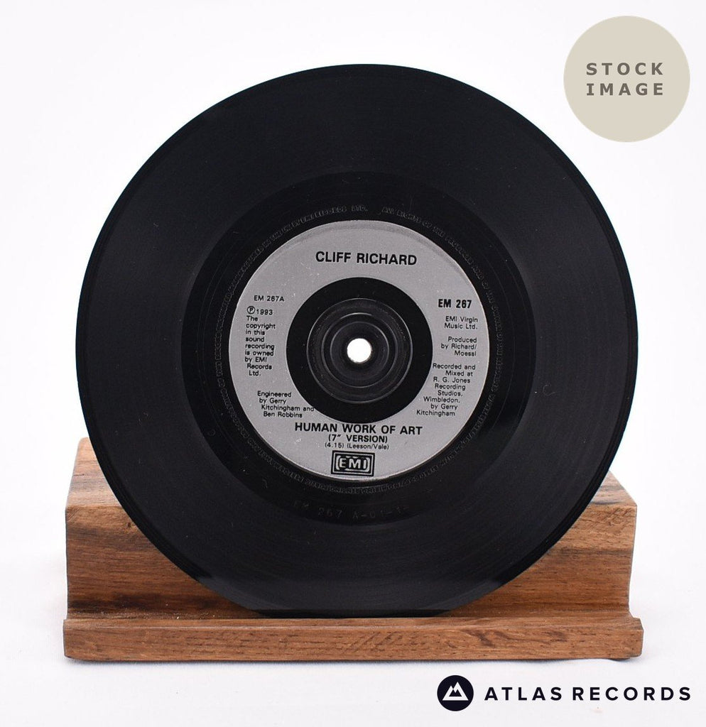Cliff Richard Human Work Of Art 1990 Vinyl Record - Record A Side