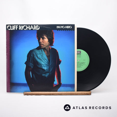 Cliff Richard I'm No Hero LP Vinyl Record - Front Cover & Record