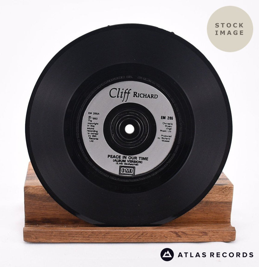 Cliff Richard Peace In Our Time Vinyl Record - Record A Side