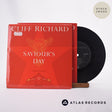 Cliff Richard Saviour's Day Vinyl Record - Sleeve & Record Side-By-Side