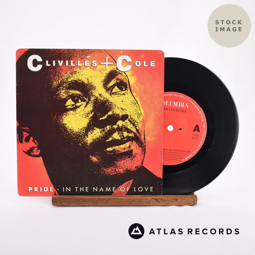 Clivillés & Cole Pride Vinyl Record - Sleeve & Record Side-By-Side