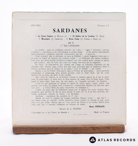 Cobla Catalana - Sardanes - 7" EP Vinyl Record - VG+/VG+