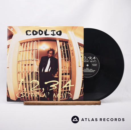 Coolio 1, 2, 3, 4 12" Vinyl Record - Front Cover & Record