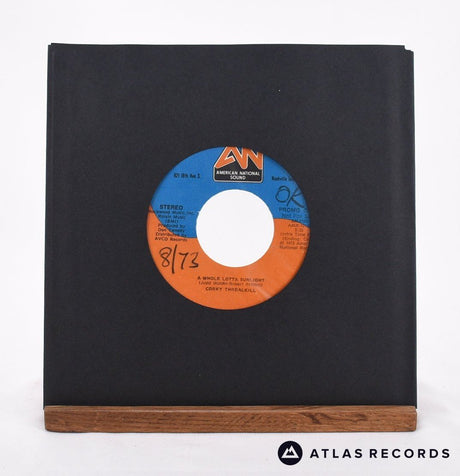 Corky Threalkill - A Whole Lotta Sunlight - Promo 7" Vinyl Record - VG+