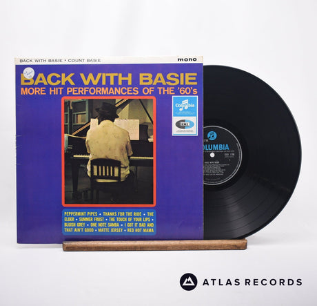 Count Basie Back With Basie LP Vinyl Record - Front Cover & Record