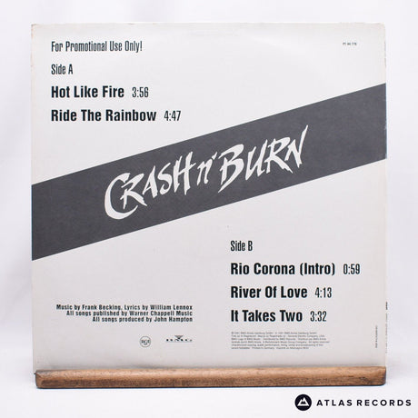 Crash N' Burn - Crash N' Burn - Promo 12" Vinyl Record - VG+/VG