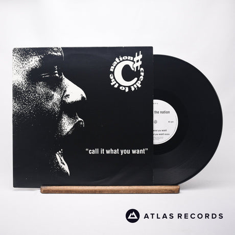 Credit To The Nation Call It What You Want 12" Vinyl Record - Front Cover & Record