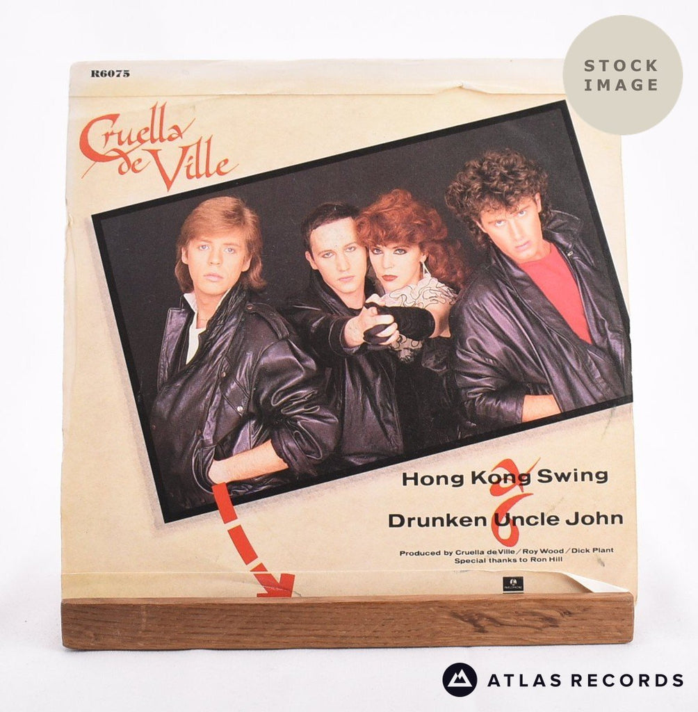 Cruella De Ville Hong Kong Swing Vinyl Record - Reverse Of Sleeve