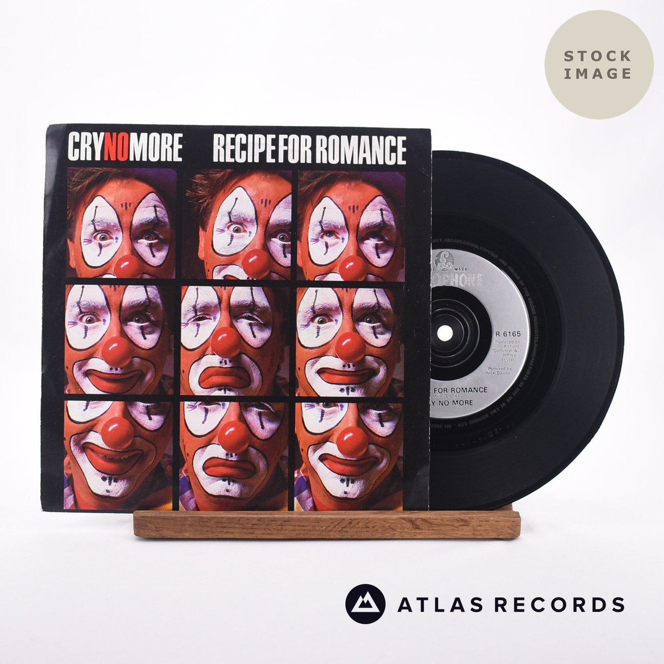 Cry No More Recipe For Romance 7" Vinyl Record - Sleeve & Record Side-By-Side