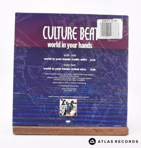 Culture Beat - World In Your Hands - 7" Vinyl Record - EX/EX