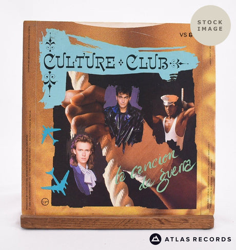 Culture Club The War Song Vinyl Record - Reverse Of Sleeve