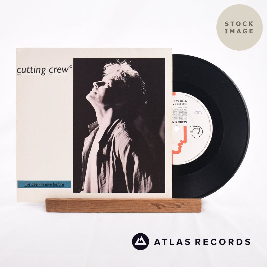 Cutting Crew I've Been In Love Before Vinyl Record - Sleeve & Record Side-By-Side