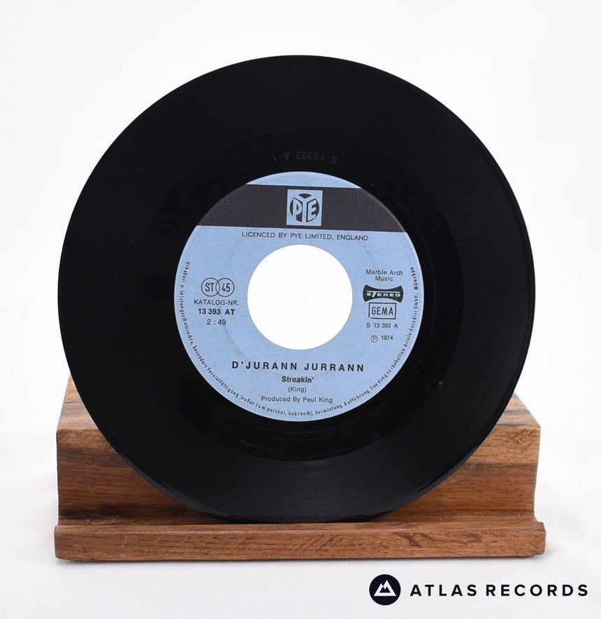 D'Jurann Jurrann - Streakin' - 7" Vinyl Record - EX/VG+