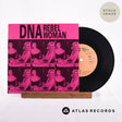 DNA Rebel Woman 1981 Vinyl Record - Sleeve & Record Side-By-Side