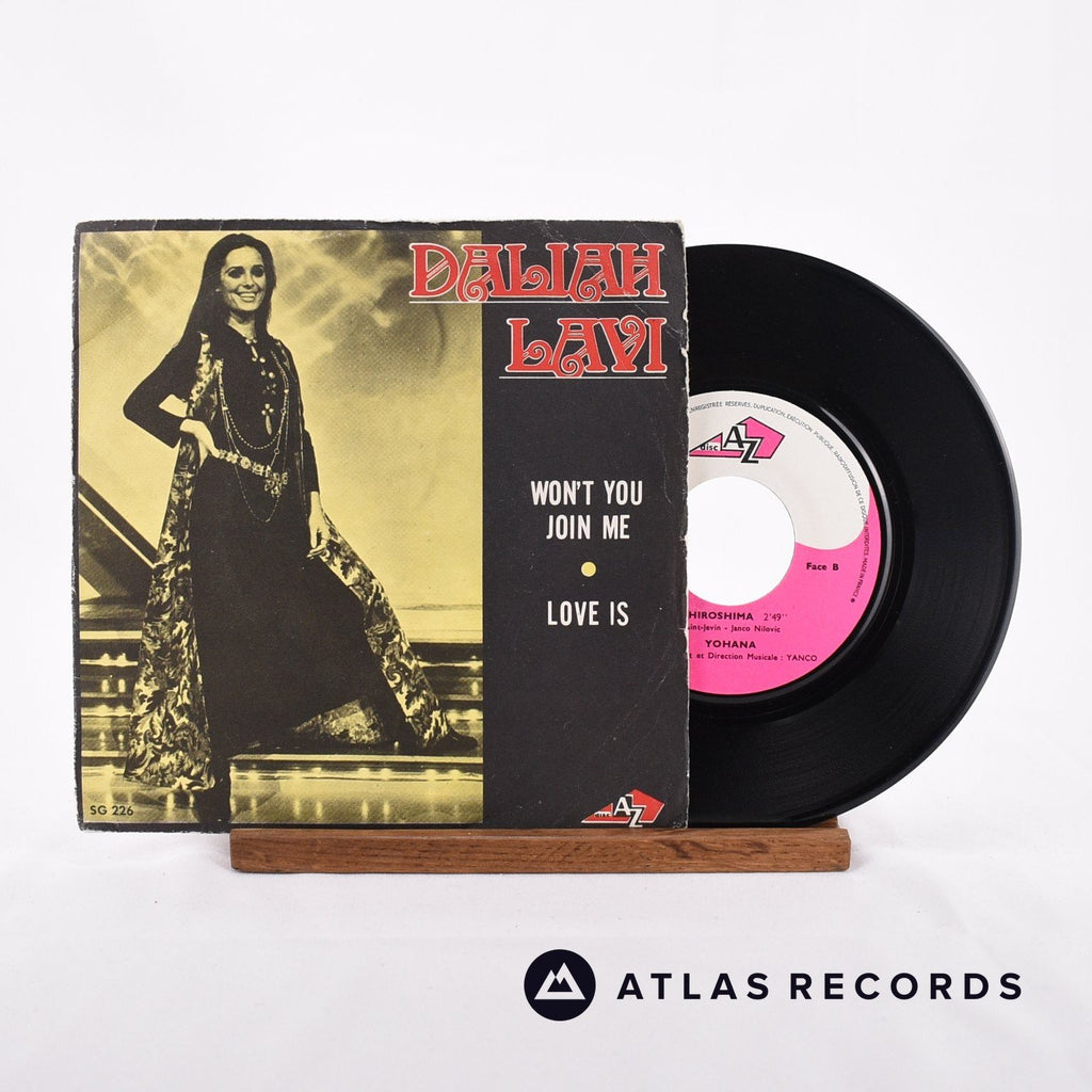 Daliah Lavi Won't You Join Me / Love Is 7" Vinyl Record - Front Cover & Record
