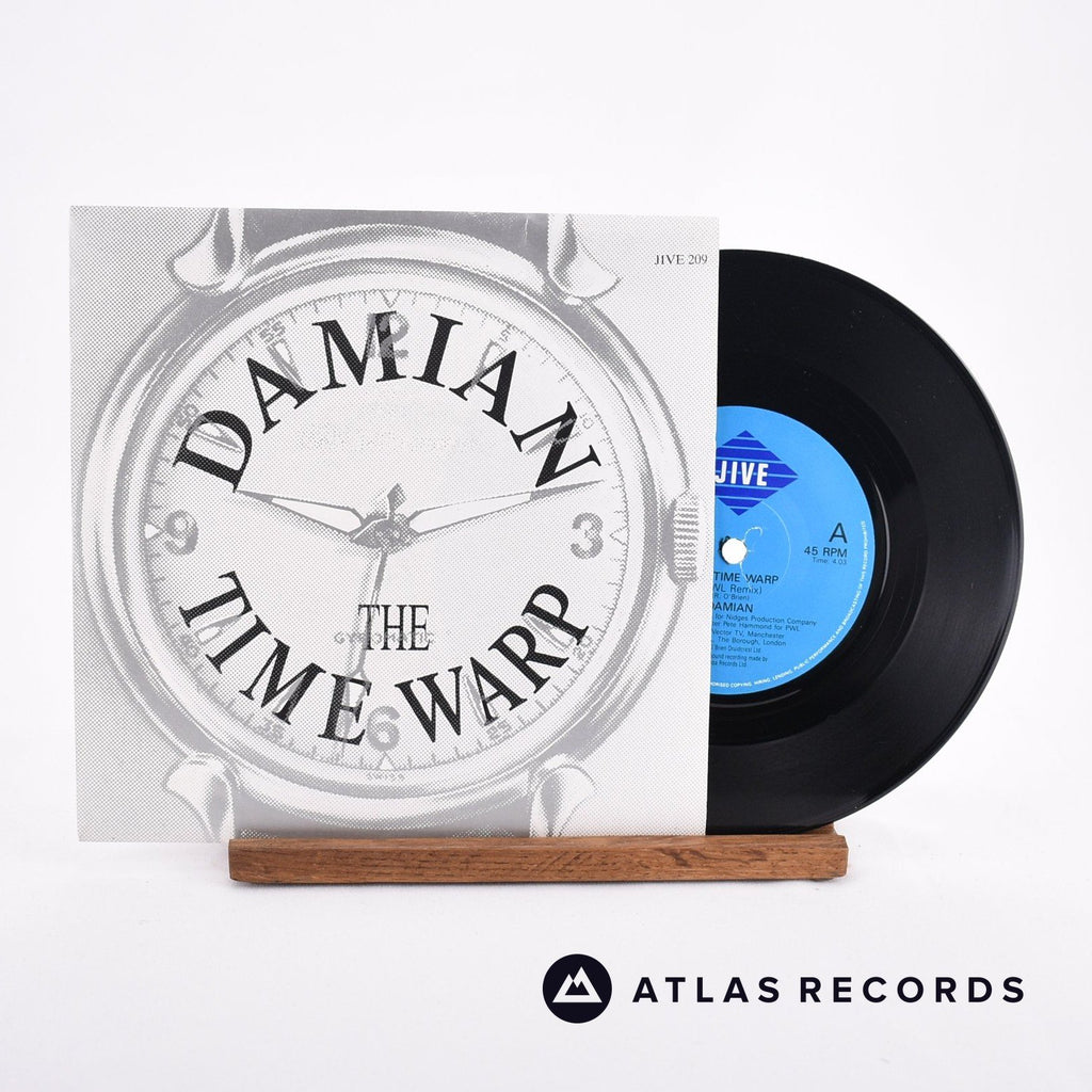 Damian The Time Warp 7" Vinyl Record - Front Cover & Record