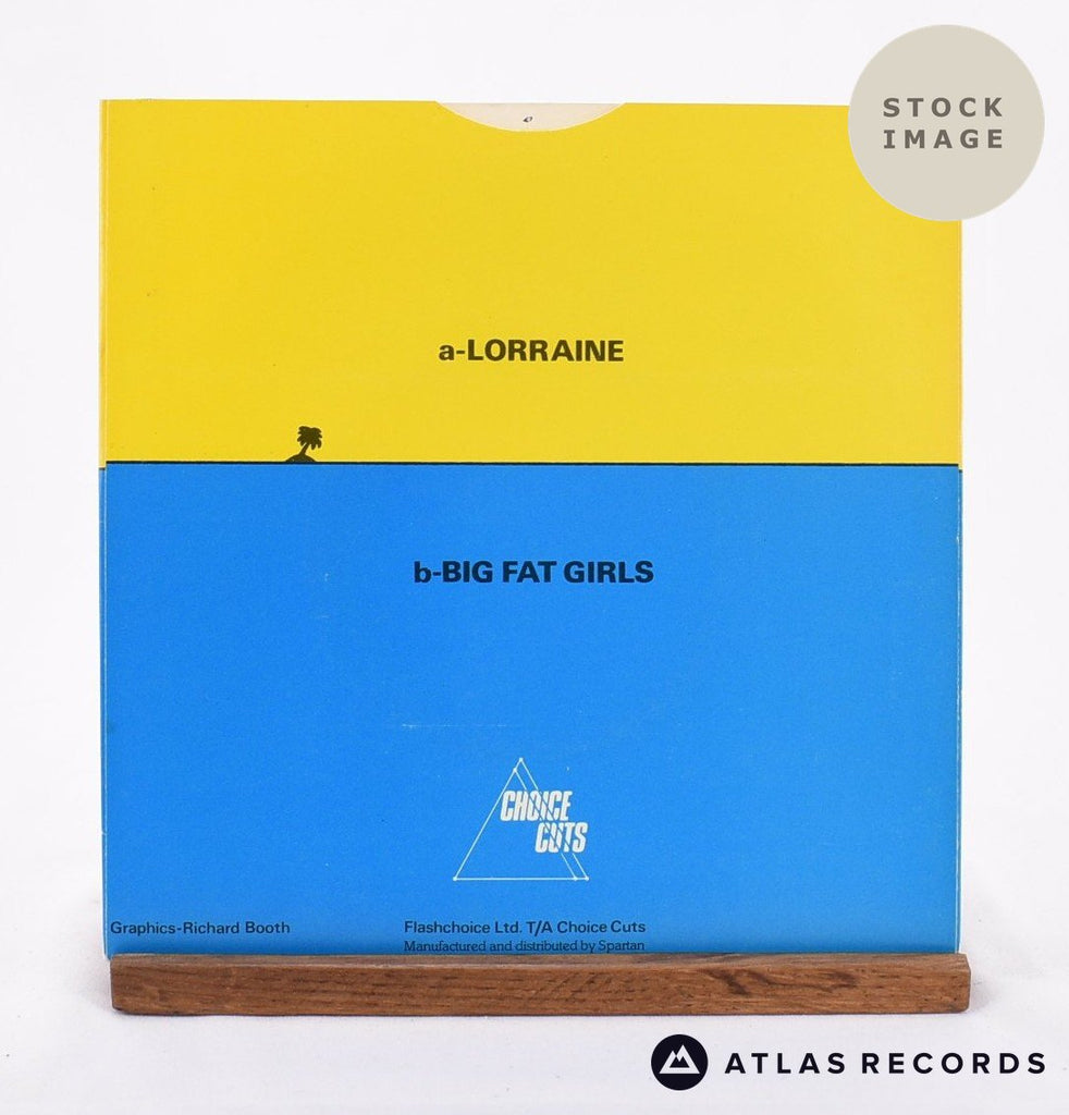 Darts Lorraine Vinyl Record - Reverse Of Sleeve