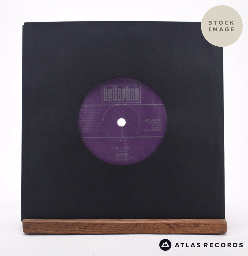 Data Fallout 7" Vinyl Record - Sleeve & Record Side-By-Side