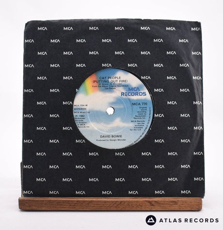 David Bowie Cat People 7" Vinyl Record - In Sleeve