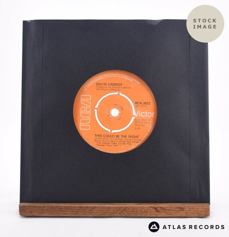 David Cassidy Darlin' 7" Vinyl Record - Reverse Of Sleeve