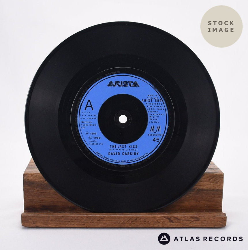 David Cassidy The Last Kiss Vinyl Record - Record A Side
