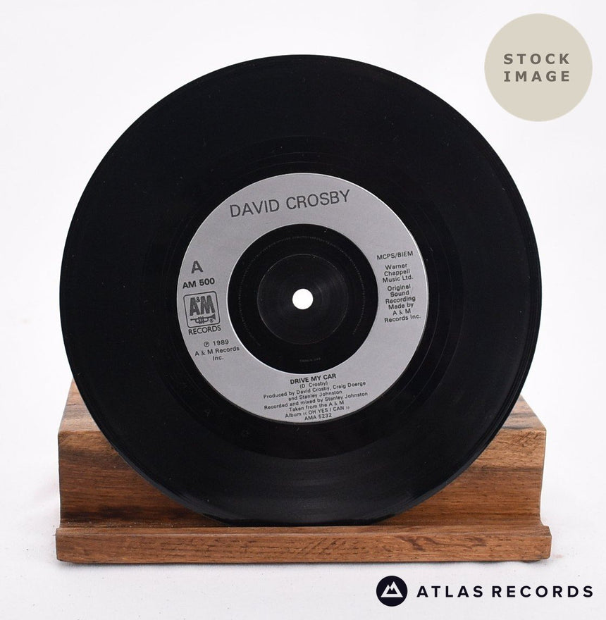 David Crosby Drive My Car 1979 Vinyl Record - Record A Side
