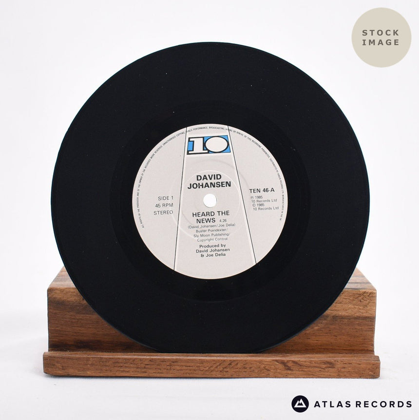 David Johansen Heard The News Vinyl Record - Record A Side