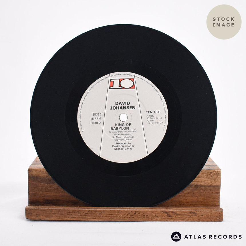 David Johansen Heard The News Vinyl Record - Record B Side