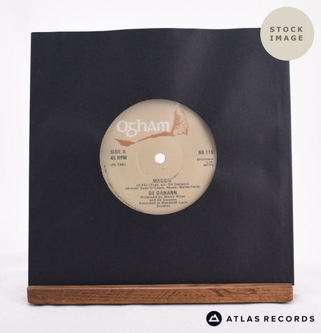 De Danann Maggie 7" Vinyl Record - Sleeve & Record Side-By-Side