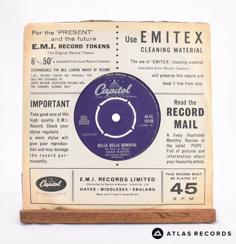 Dean Martin - All In A Night's Work - 7" Vinyl Record - VG+/VG+
