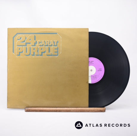 Deep Purple 24 Carat Purple LP Vinyl Record - Front Cover & Record