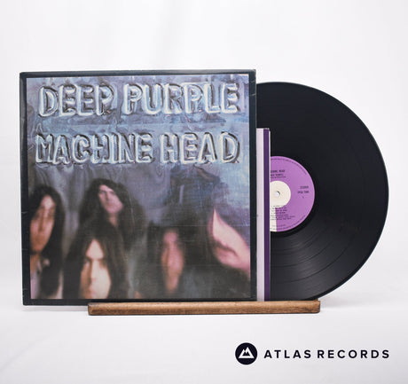 Deep Purple Machine Head LP Vinyl Record - Front Cover & Record