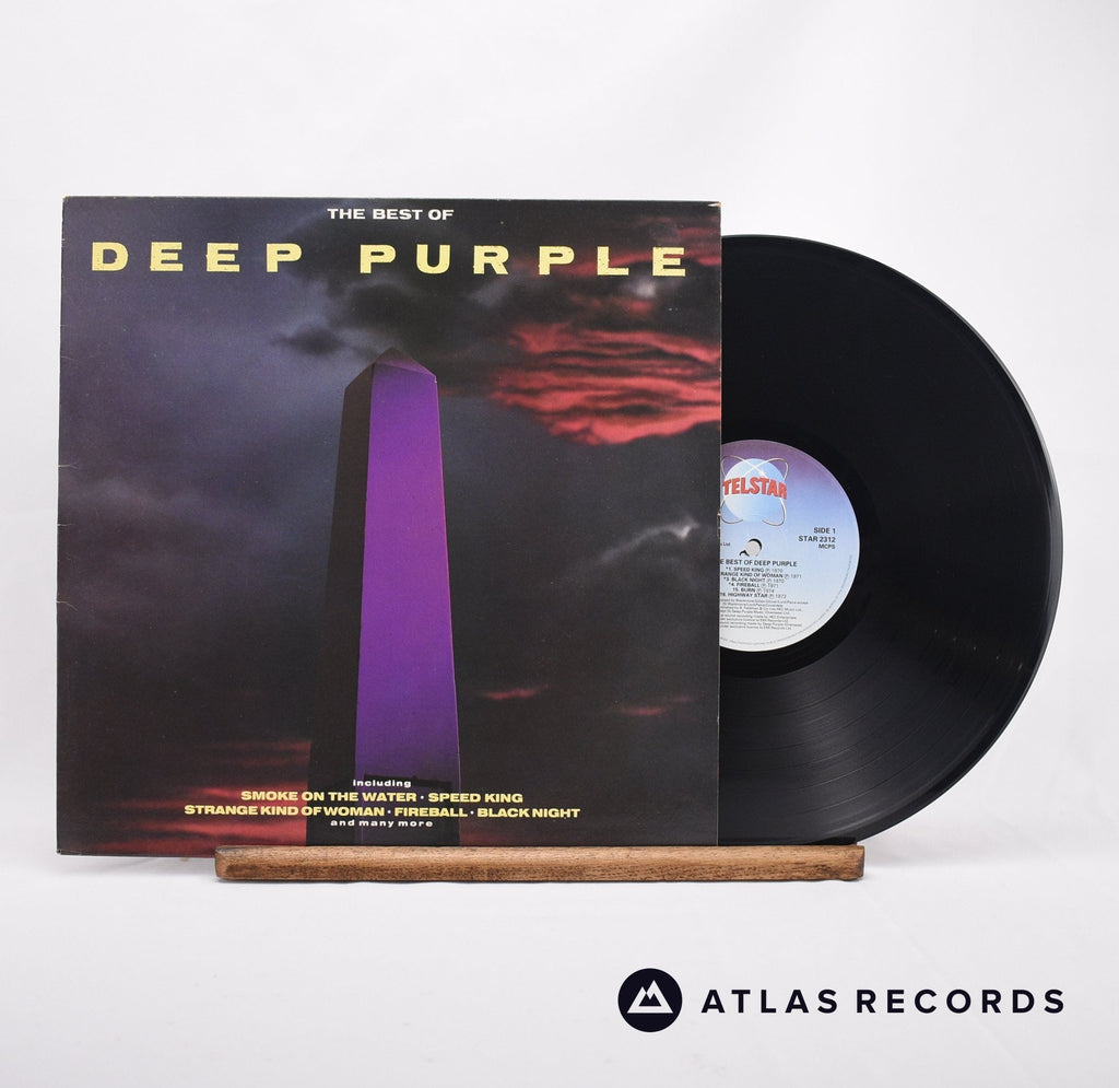 Deep Purple The Best Of Deep Purple LP Vinyl Record - Front Cover & Record